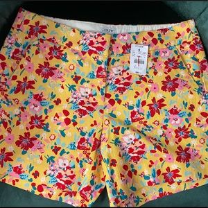 J. Crew Floral Shorts (Size 2)